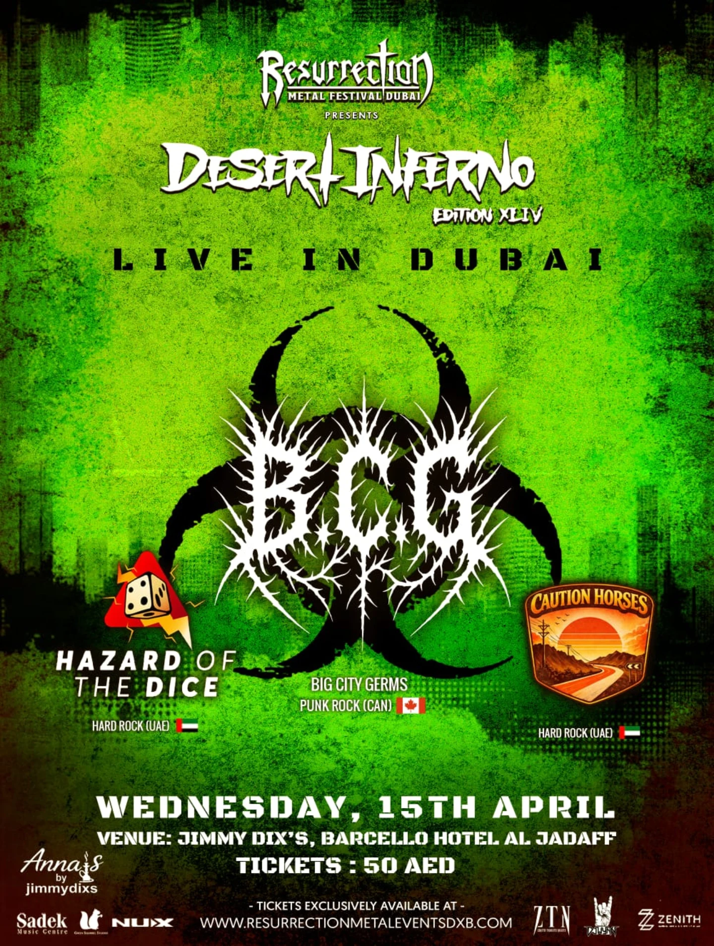 Desert Inferno XLIV Poster