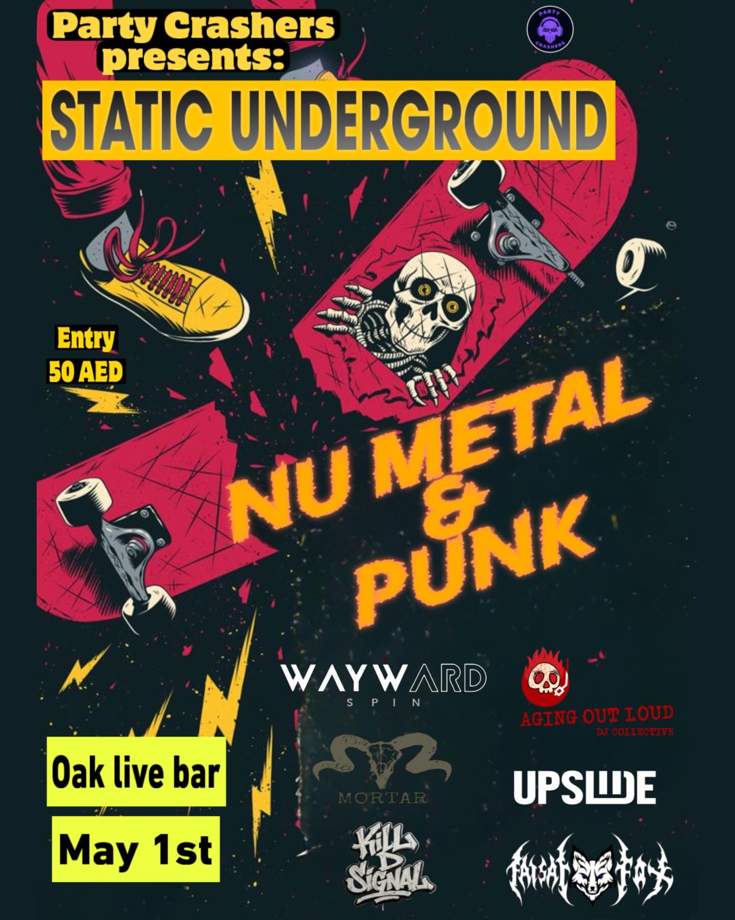 Nu Metal Party Poster