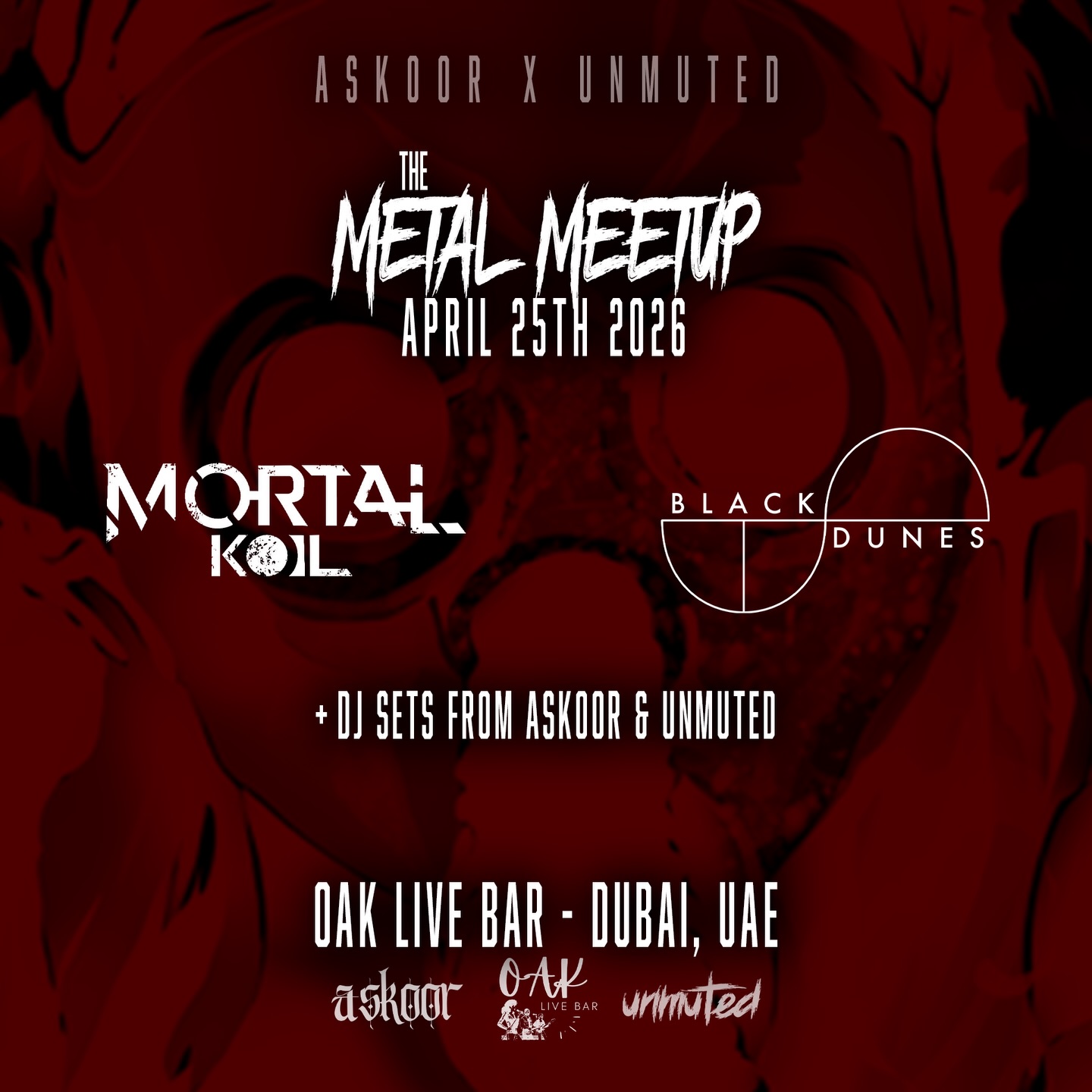 The Metal Meetup Poster