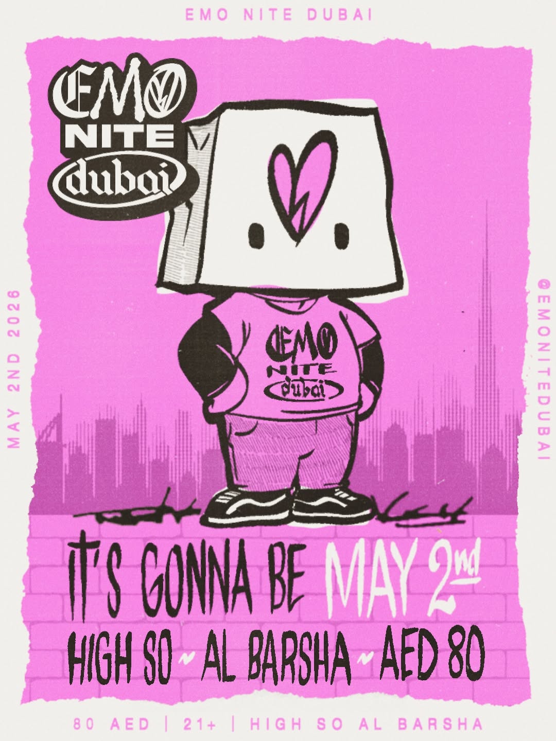 Emo Nite Dubai Poster