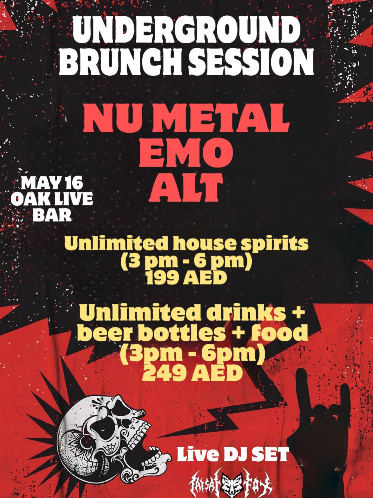 Underground Brunch Session Poster