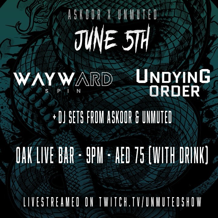 ASKOOR X UNMUTED Poster