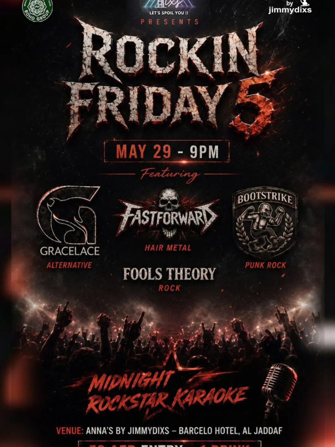 Rockin Friday 5 Poster
