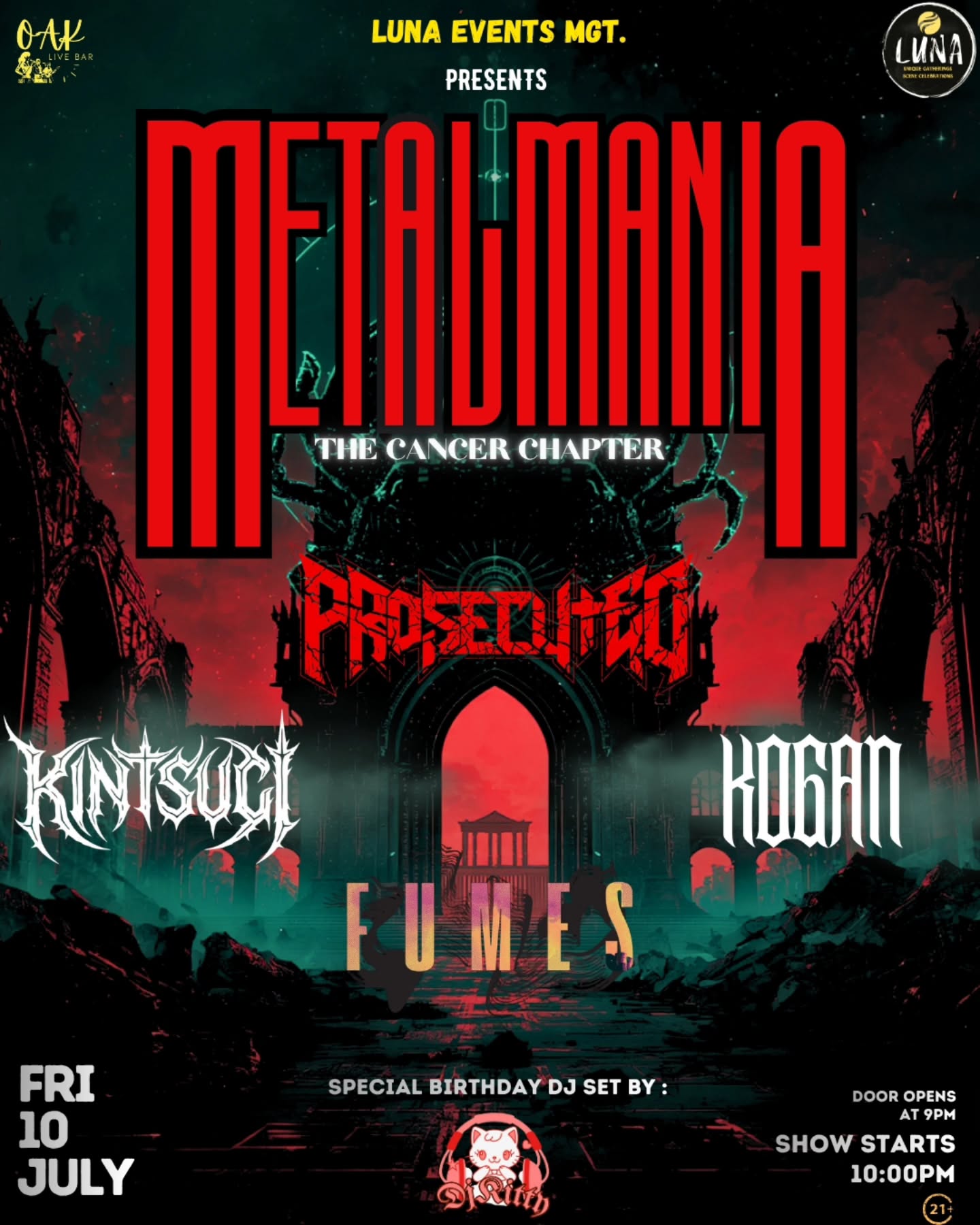 Metalmania: The Cancer Chapter Poster