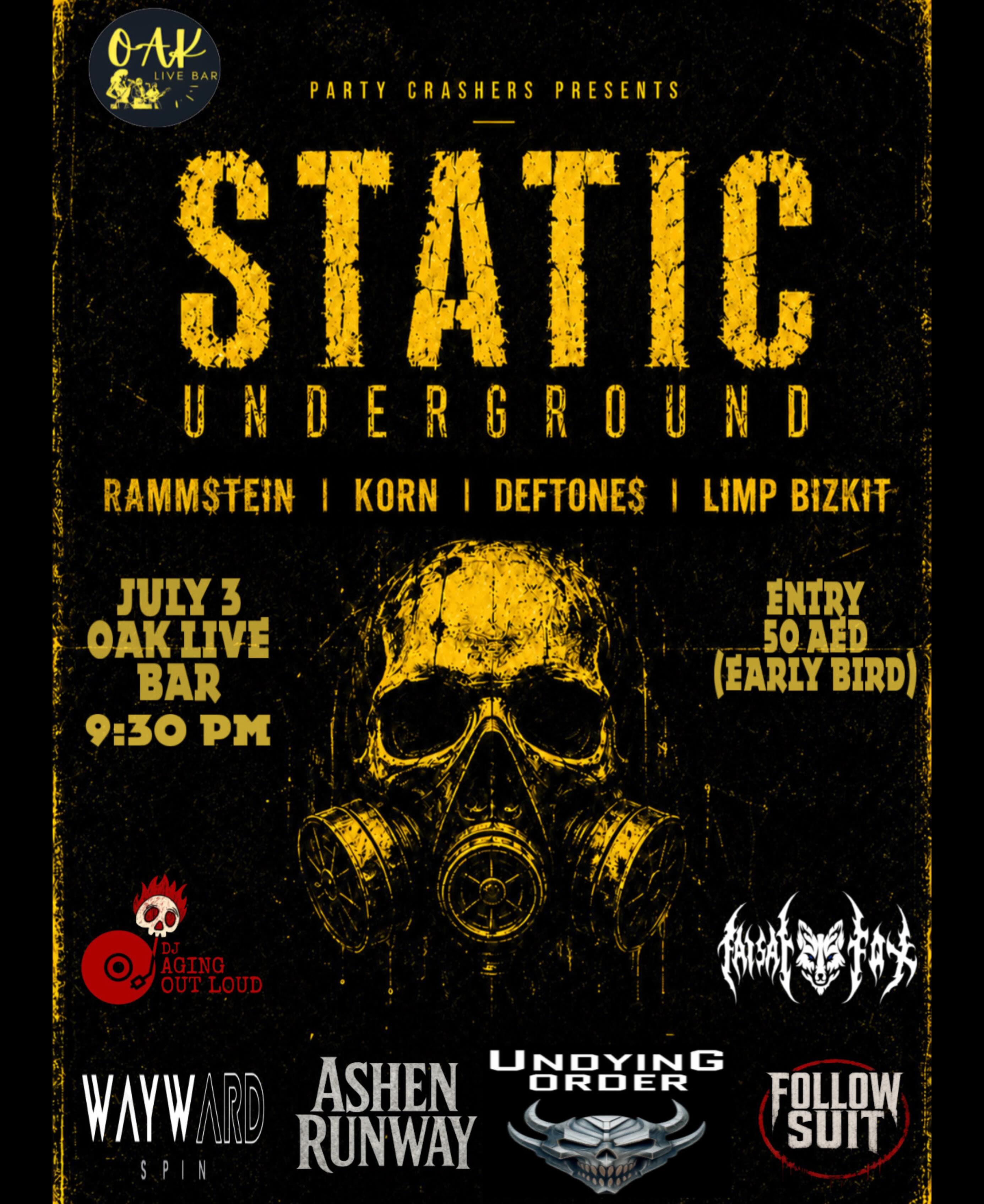Static Underground Poster