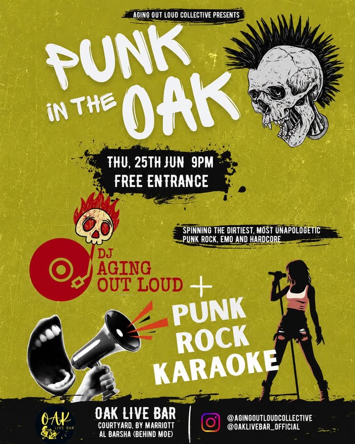Punk in the Oak Poster