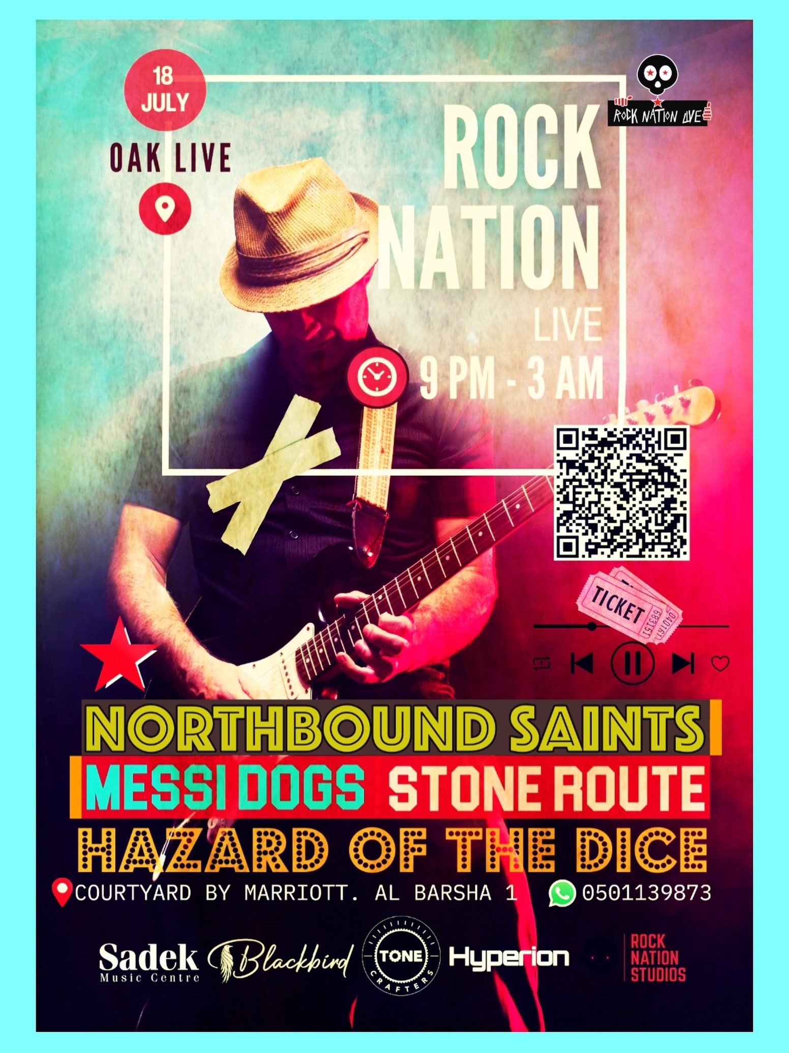 Monthly Dose of Rock N Roll: July Edition Poster