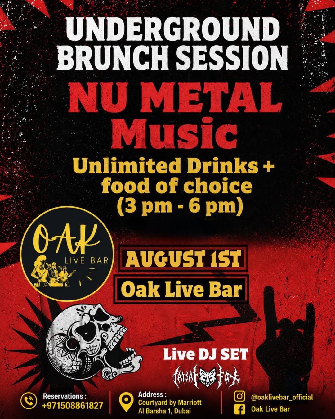 Underground Brunch Session Poster