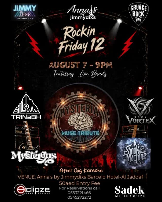 Rockin Friday 12 Poster