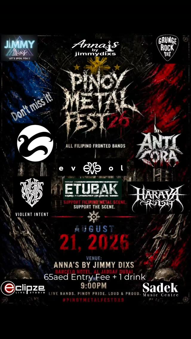 PINOY METAL FEST 2026 Poster