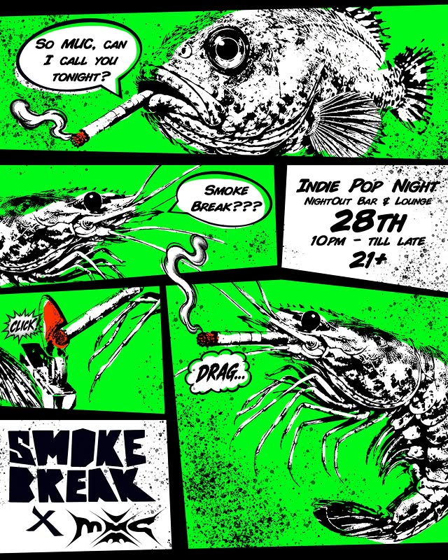 Indie Pop Night Poster