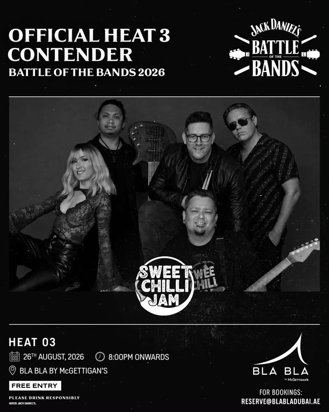 Jack Daniel's Battle of the Bands: Heat 03 Poster