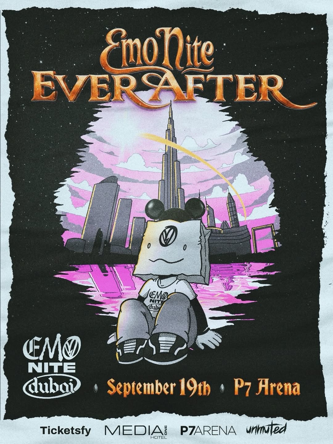 Emo Nite Dubai Poster