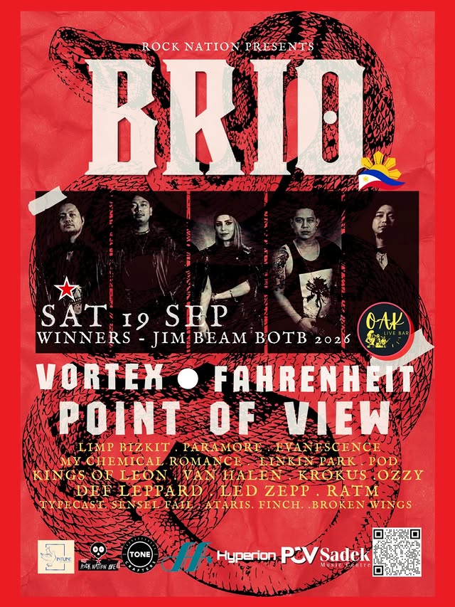 BRIO | VORTEX | FAHRENHEIT | POINT OF VIEW Poster