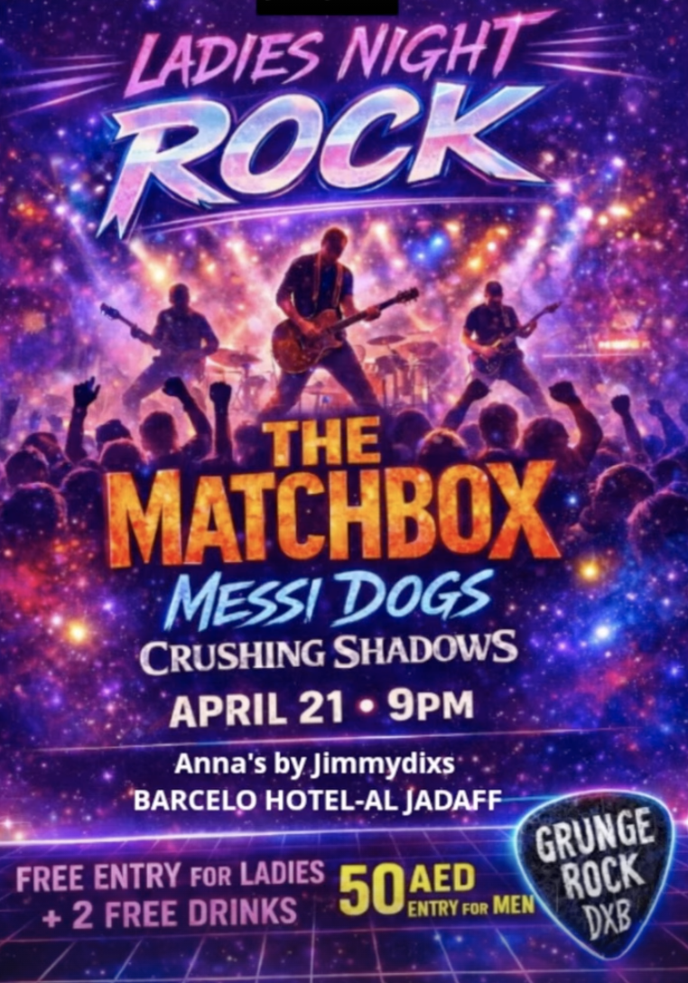 Ladies Night Rock Poster