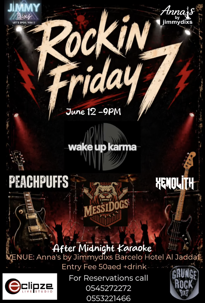 Rockin Friday 7 Poster