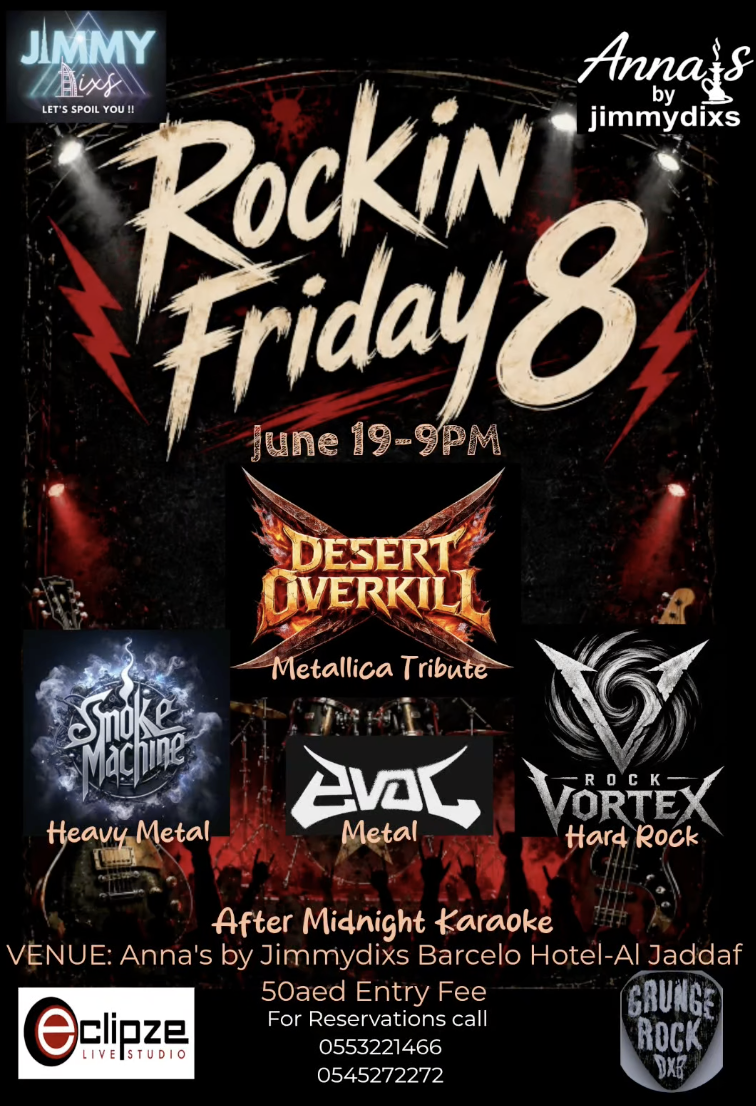 Rockin Friday 8 Poster